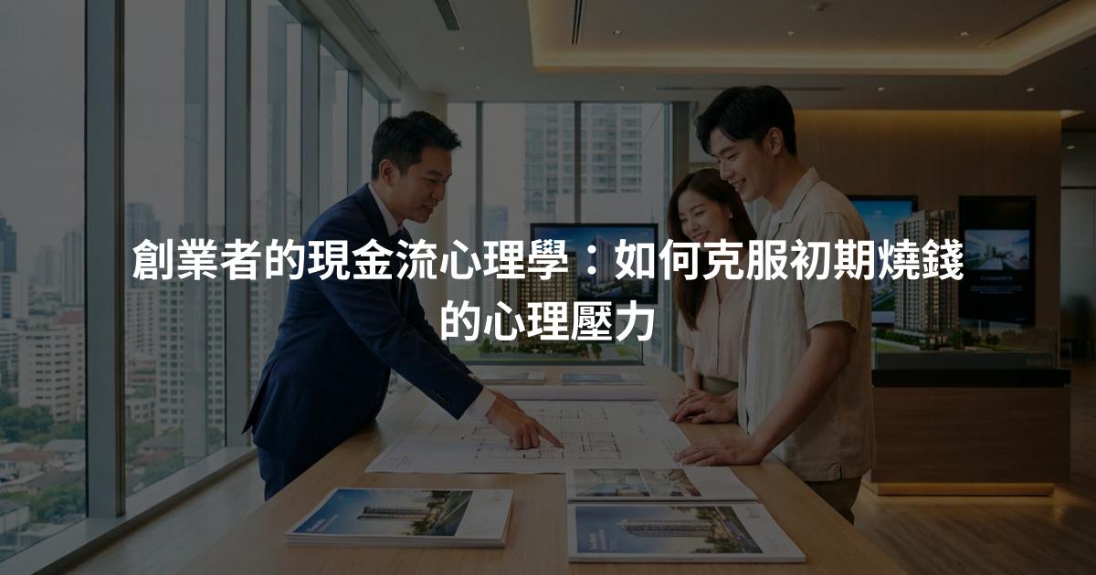 創業者的現金流心理學：如何克服初期燒錢的心理壓力